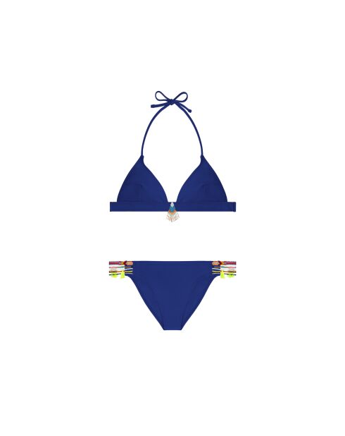 Maillot de bain deux pièces triangle Mybath bleu