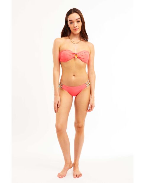 Maillot de bain deux pièces bandeau Myswim rose