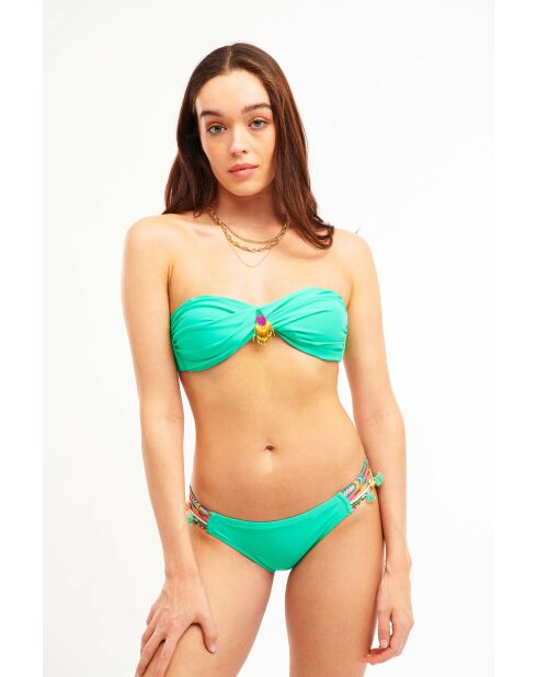 Maillot de bain deux pièces bandeau Myswim vert