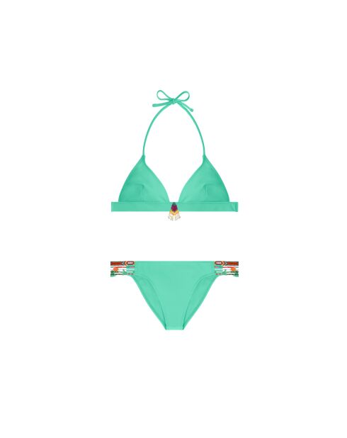 Maillot de bain deux pièces triangle Mybath vert