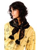 Foulard brodé Nayarit noir