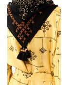 Foulard brodé Nayarit noir