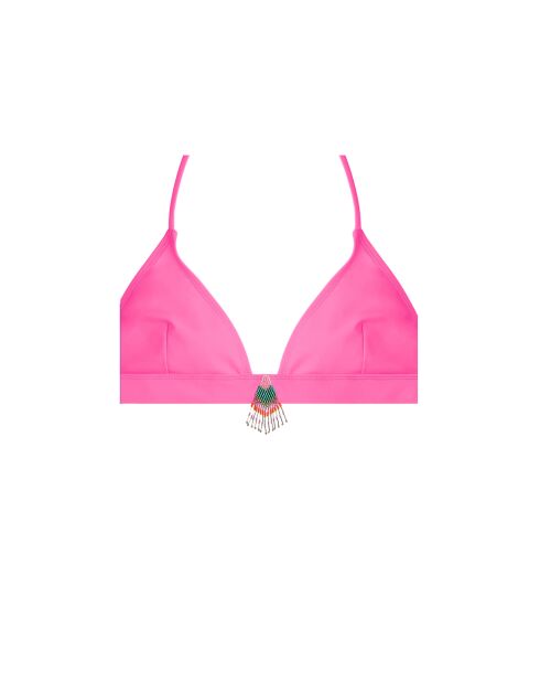 Maillot de bain deux pièces triangle Mybath rose