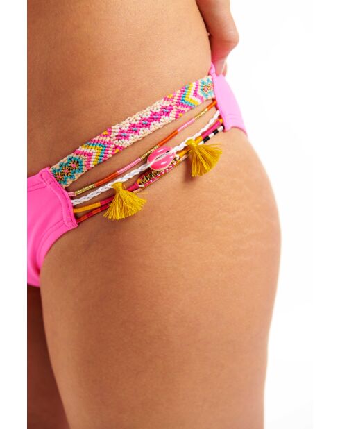 Maillot de bain deux pièces triangle Mybath rose
