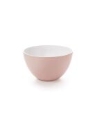 Saladier vieux rose/blanc - 24 cm