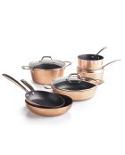 Batterie de cuisine 9 pièces en aluminium cuivre
