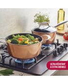 Batterie de cuisine 9 pièces en aluminium cuivre