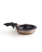 Batterie de cuisine 10 pièces en aluminium recyclé champagne