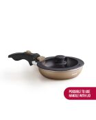 Batterie de cuisine 10 pièces en aluminium recyclé champagne