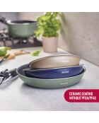Batterie de cuisine 10 pièces en aluminium recyclé champagne
