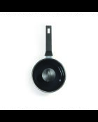Set de 3 casseroles Carbone Pro ultra résistant et anti-adhésif en aluminium noires - 16 / 18 /20 cm