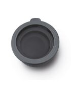 Set de 4 bols à usages multiples avec couvercles hermétiques gris anthracite