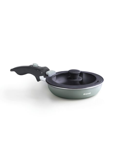 Batterie de cuisine 10 pièces en aluminium recyclé verte