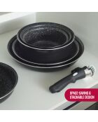 Batterie de cuisine 10 pièces en aluminium recyclé verte