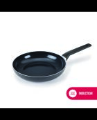Set de 3 poêles Carbone Pro ultra résistant et anti-adhésif aluminium noir