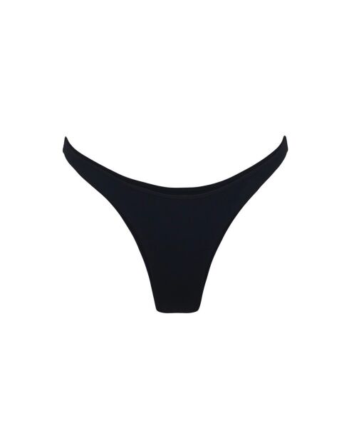 Bas de maillot Tanga noir