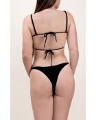 Bas de maillot Tanga noir