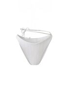 Bas de maillot Tiana blanc jacquard