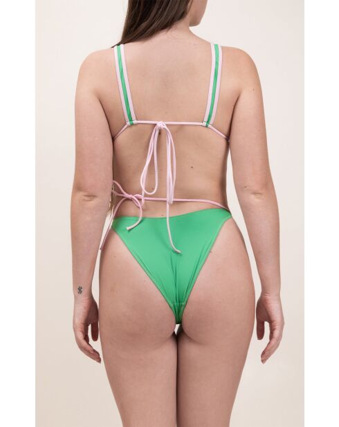 Bas de maillot Tiana matcha/blush