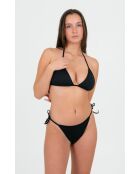 Bas de maillot Venice réversible marron/noir