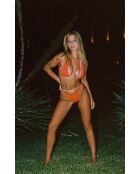 Bas de maillot Tiana orange/blush