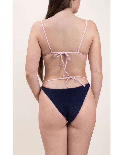 Bas de maillot Tiana éponge/blush