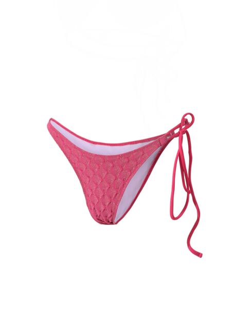 Bas de maillot Bari fuchsia lurex
