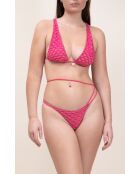 Bas de maillot Bari fuchsia lurex