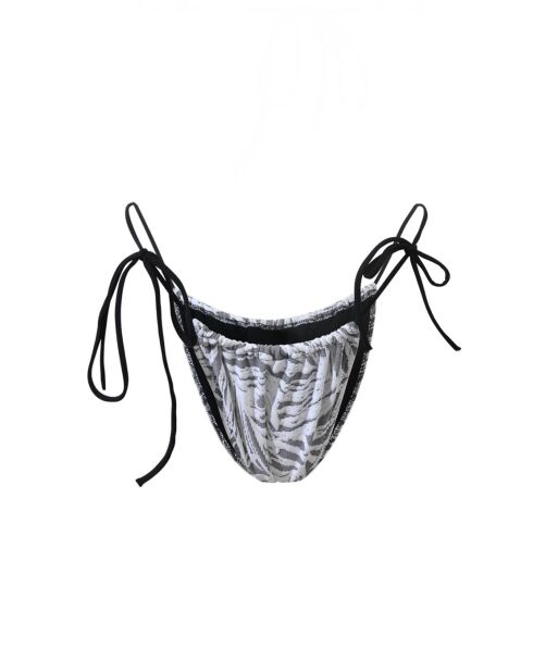 Bas de maillot Alaior palmier jacquard