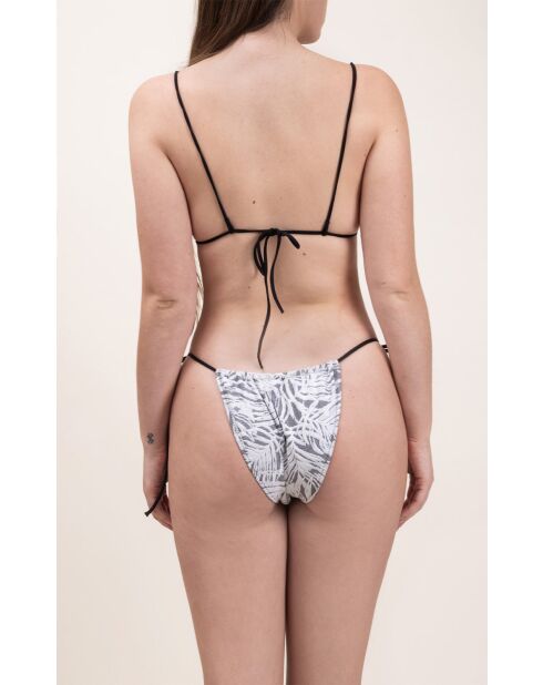 Bas de maillot Alaior palmier jacquard