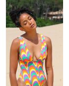 Maillot une-pièce Saltwhistle orange