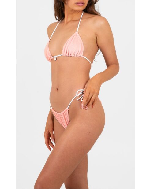 Bas de maillot Alaior éponge corail