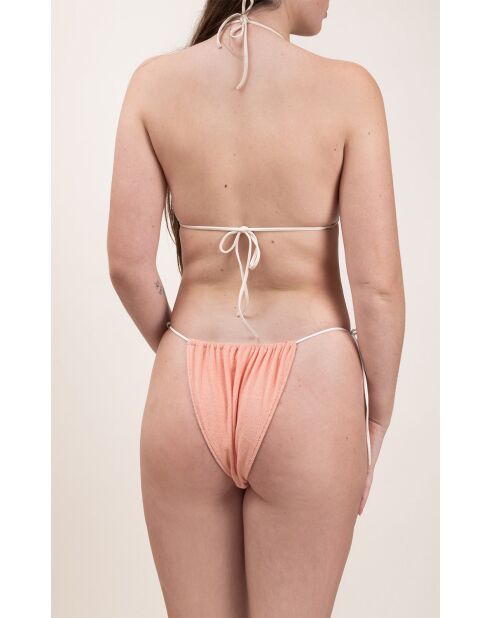 Bas de maillot Alaior éponge corail