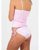 Bas de maillot Mila turquoise/rose