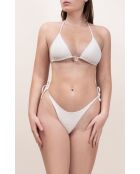 Bas de maillot Monterosso blanc jacquard