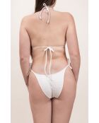Bas de maillot Monterosso blanc jacquard