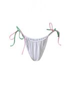 Bas de maillot Alaior blanc rayé