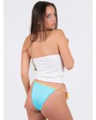 Bas de maillot Venice  réversible rose/turquoise