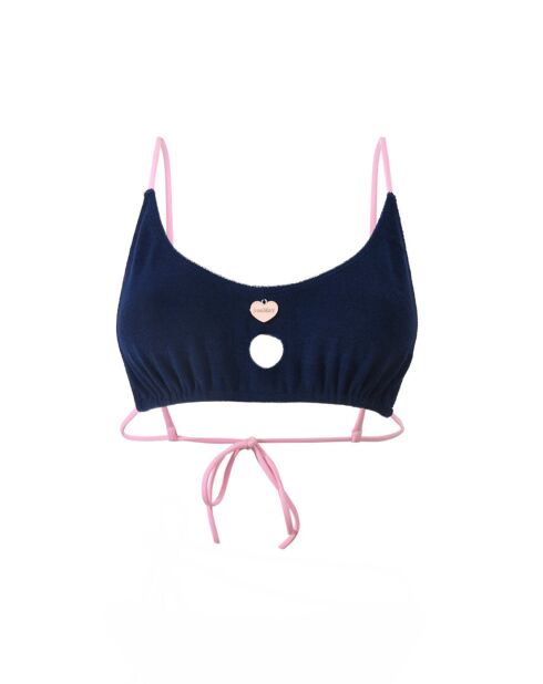 Haut de maillot Lucia eponge/blush