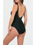 Maillot une-pièce San Remo noir jacquard