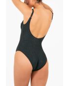 Maillot une-pièce San Remo noir jacquard