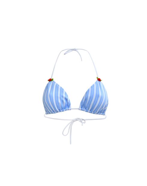 Haut de maillot Talita bleu rayé