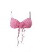 Haut de maillot Remini vichy rose