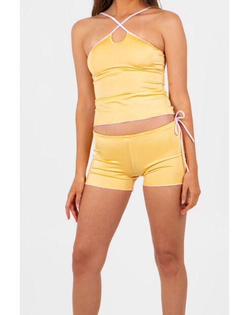 Shorty jaune