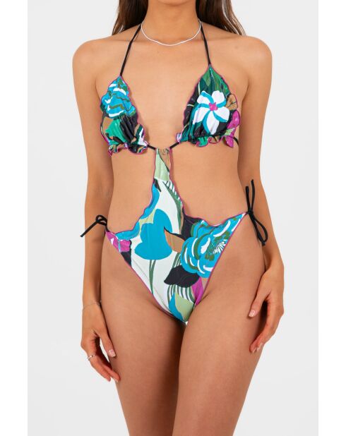 Maillot une-pièce Sophia magnolia
