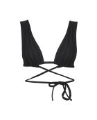 Haut de maillot Bianca noir jacquard