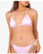 Haut de maillot Emilia rose
