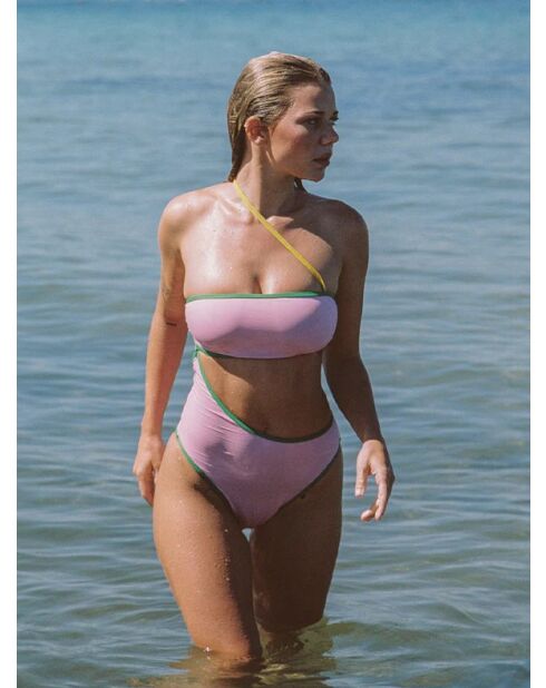 Maillot une-pièce Capri blush