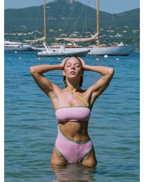 Maillot une-pièce Capri blush