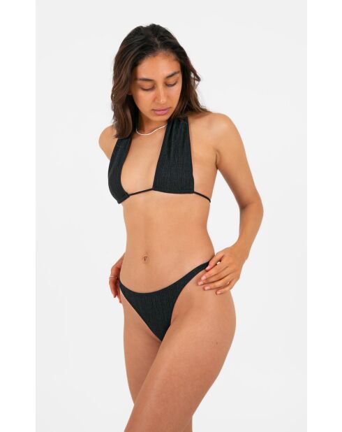 Haut de maillot Batroun noir jacquard